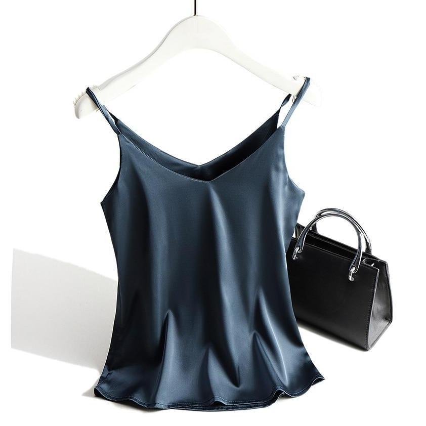 Kamma | Elegant Tanktop i Bomuld