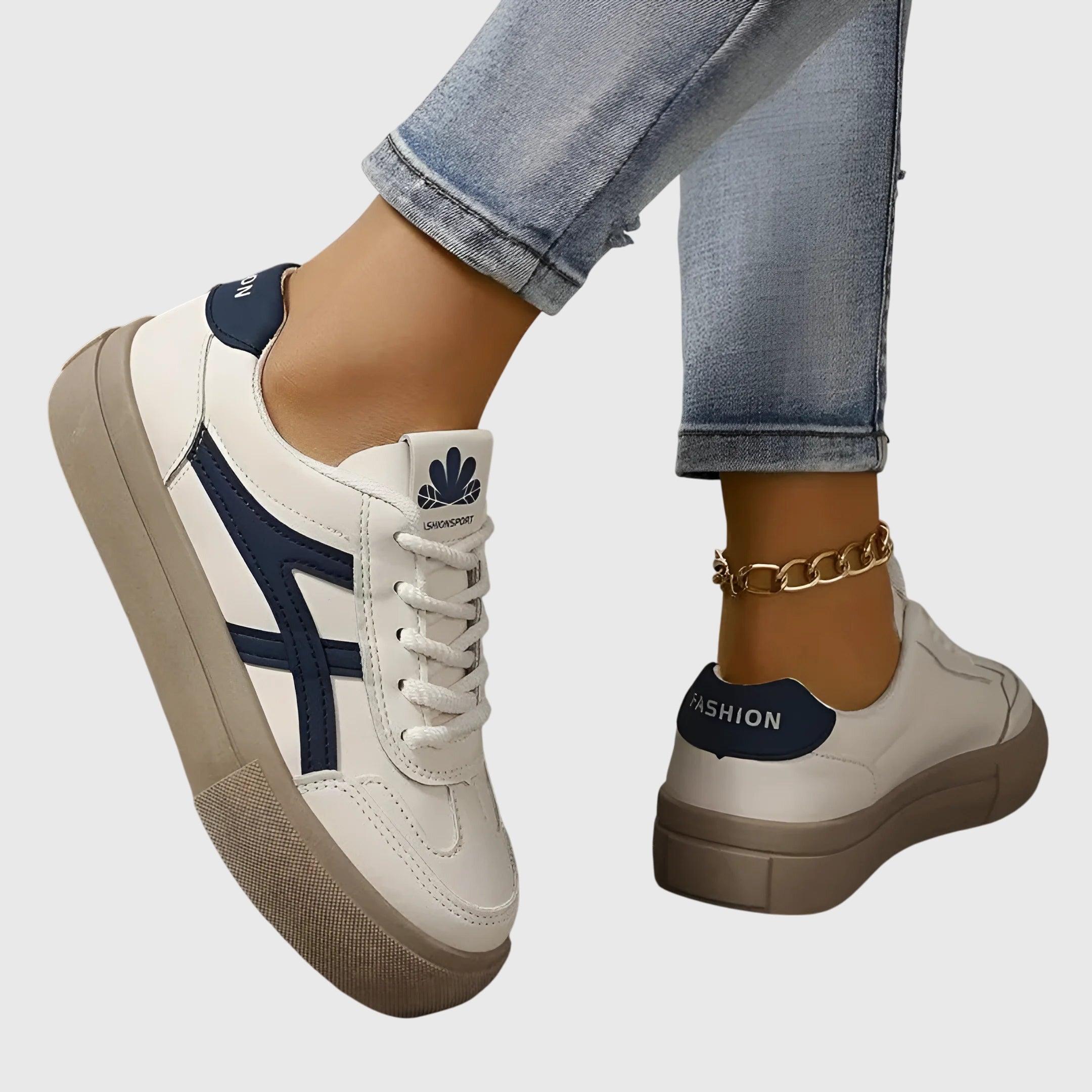 Diana | Kvinders Forårs Casual Snøresko Retro Sneakers